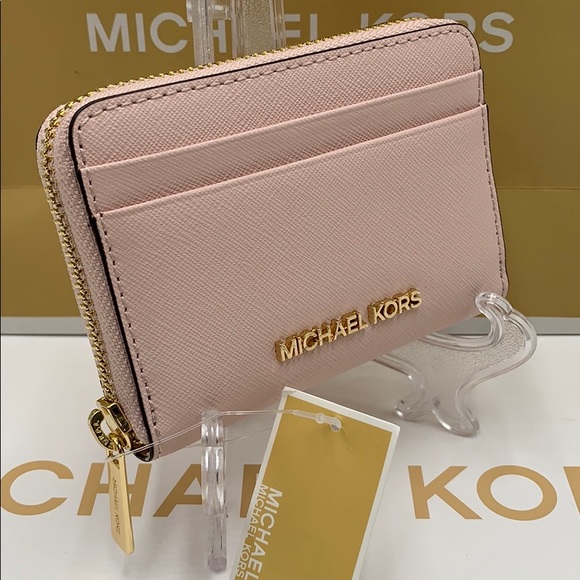 MICHAEL KORS JET SET TRAVEL MD ZA CARD CASE - Picture 9 of 16